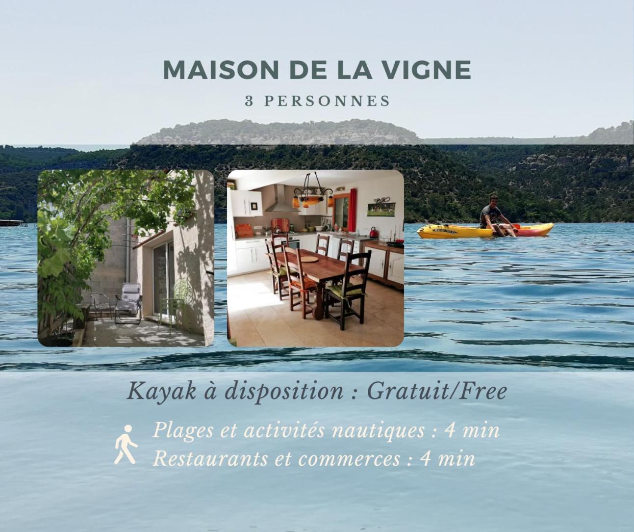 La Maison De La Vigne Bauduen Εξωτερικό φωτογραφία